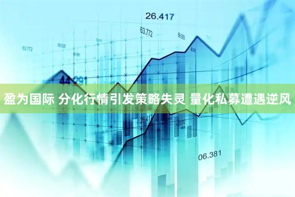 盈为国际 分化行情引发策略失灵 量化私募遭遇逆风